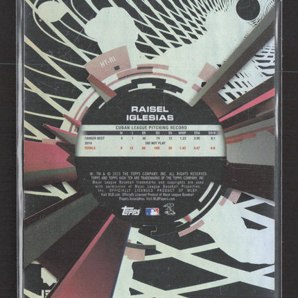 2015 Topps High Tek Raisel Iglesias #HT-RI RC