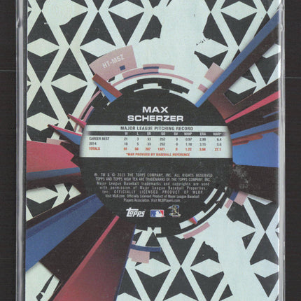 2015 Topps High Tek Max Scherzer #HT-MSZ