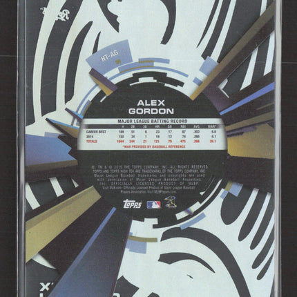 2015 Topps High Tek Alex Gordon #HT-AG