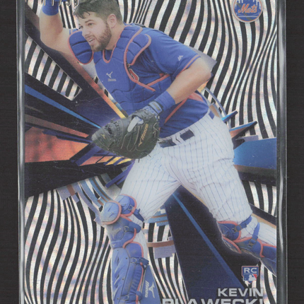 2015 Topps High Tek Kevin Plawecki #HT-KP Tidal Diffractor RC /99