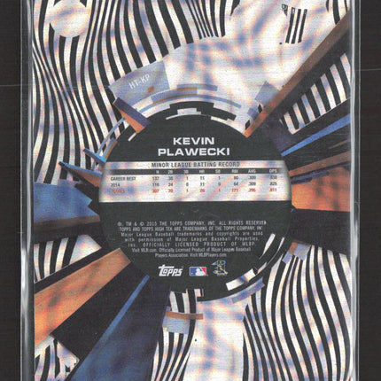 2015 Topps High Tek Kevin Plawecki #HT-KP Tidal Diffractor RC /99