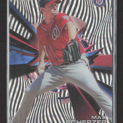 2015 Topps High Tek Max Scherzer #HT-MSZ Zebra /99