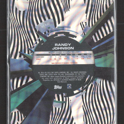 2015 Topps High Tek Randy Johnson #HT-RJO Waves /99