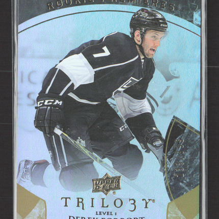 2015 Upper Deck Trilogy Derek Forbort #113 Rookie Premieres Level /999