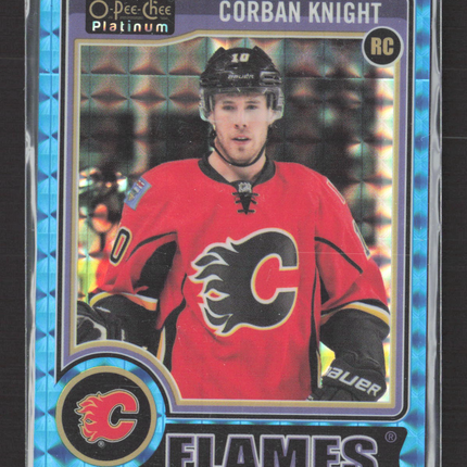 2015 O-Pee-Chee Platinum Corban Knight #175 Blue Cubes 08/65