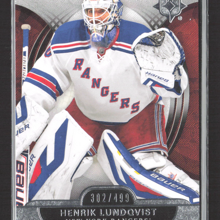 2014 Upper Deck Ultimate Collection Henrik Lundqvist #44 302/499