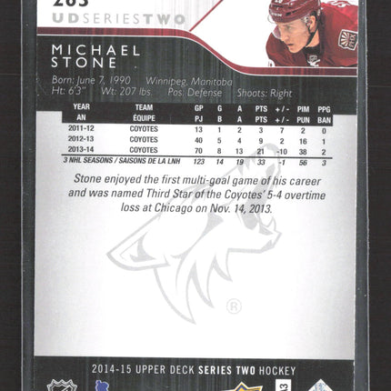 2015 Upper Deck Series Two UD Exclusives Michael Stone #263 093/100
