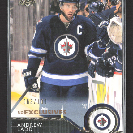 2011 Upper Deck Series Two UD Exclusives Andrew Ladd #443 063/100