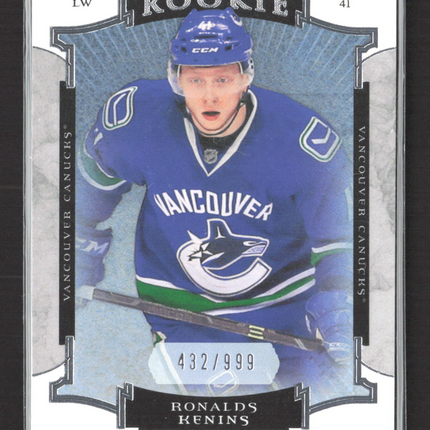 2015 Upper Deck Artifacts Ronalds Kenins #178 432/999