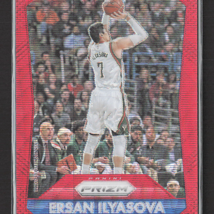 2015 Panini Prizm Ersan Ilyasova #100 Red 018/350
