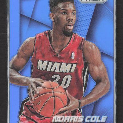 2014 Panini Prizm Norris Cole #80 Blue 05/99