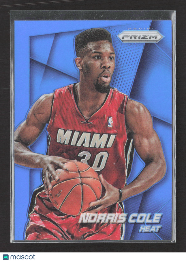 2014 Panini Prizm Norris Cole #80 Blue 05/99