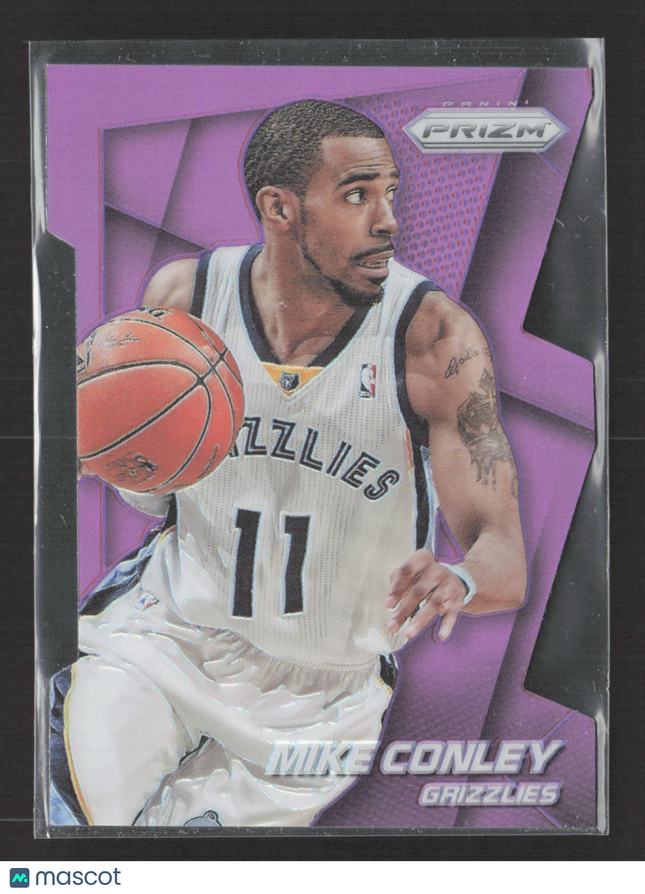 2014 Panini Prizm Mike Conley #128 Purple 064/139