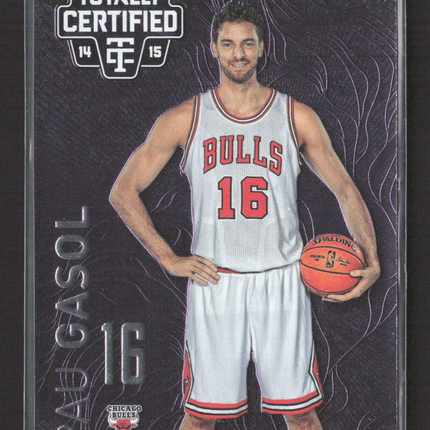 2014 Panini Totally Certified Pau Gasol #83 Purple 01/49