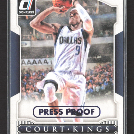 2015 Panini Donruss Court Kings Rajon Rondo #10 Press Proof 92/99