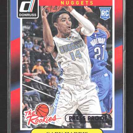 2014 Donruss The Rookies Gary Harris #18 Press Proof /199