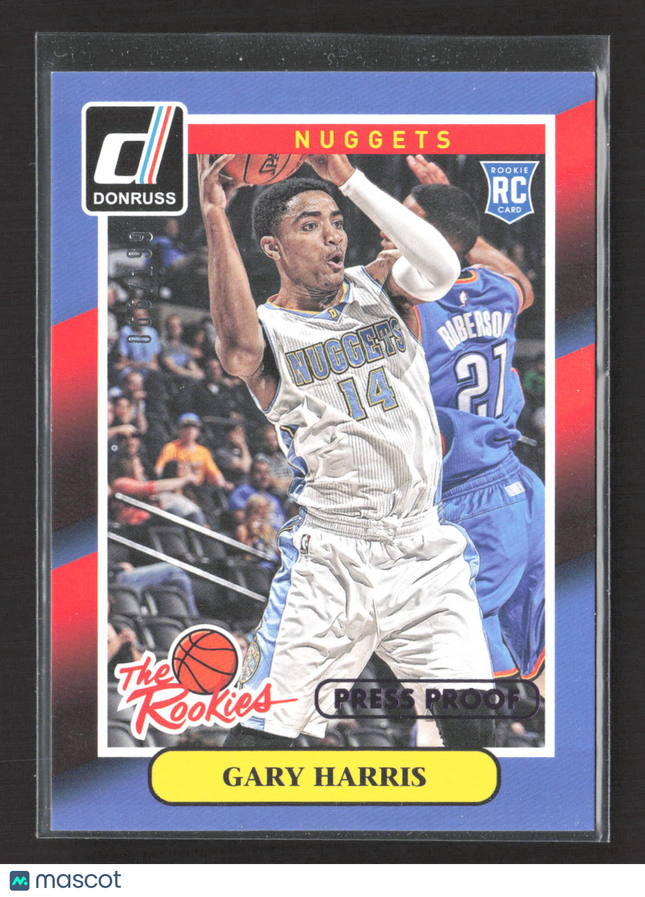 2014 Donruss The Rookies Gary Harris #18 Press Proof /199