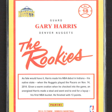 2014 Donruss The Rookies Gary Harris #18 Press Proof /199