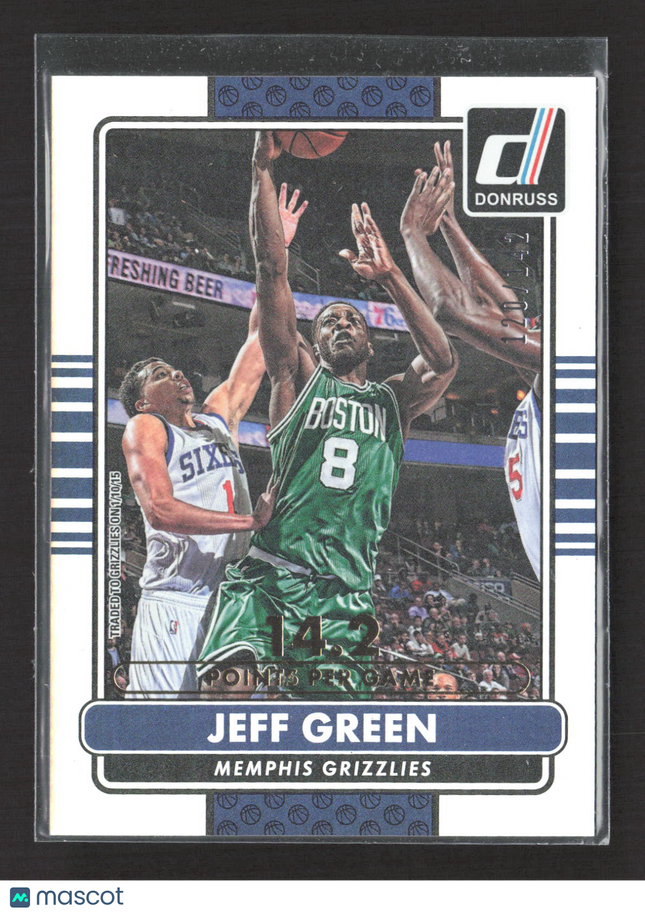 2014 Panini Donruss Jeff Green #33 /142