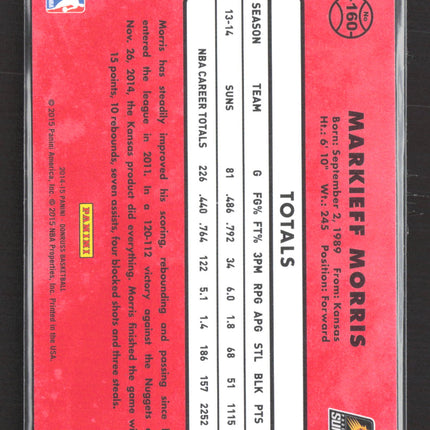 2014 Panini Donruss Markieff Morris #160 Laser
