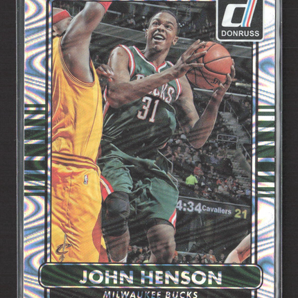 2015 Panini Donruss John Henson #151 Holo