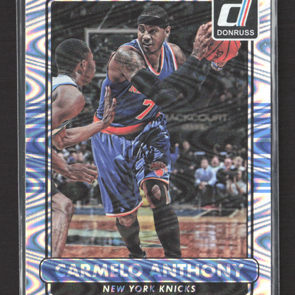 2014 Panini Donruss Carmelo Anthony #51 Holo Swirl