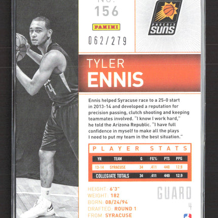 2014 Panini Totally Certified Tyler Ennis #156 Red RC /279