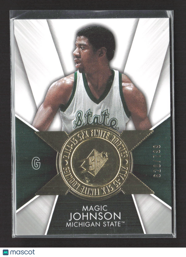 2014 Upper Deck SPx Finite Legends Magic Johnson #F-MJ /799