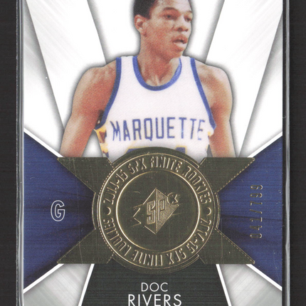 2014 Upper Deck SPx Finite Legends Doc Rivers #F-RI /799
