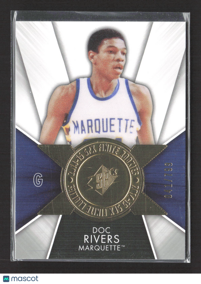 2014 Upper Deck SPx Finite Legends Doc Rivers #F-RI /799