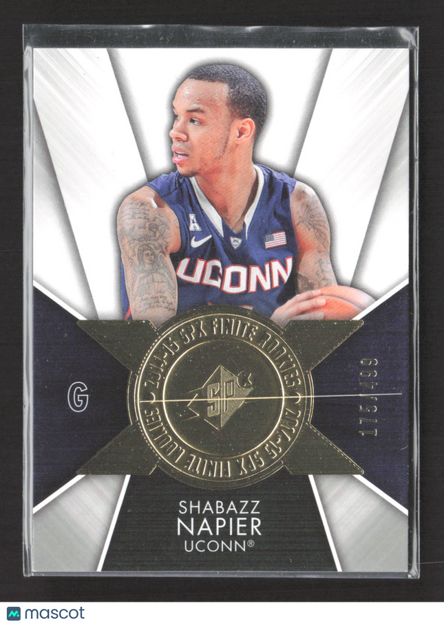 2014 Upper Deck SPx Finite Rookies Shabazz Napier #FI-SN /499