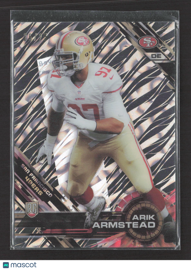 2015 Topps High Tek Arik Armstead #HT-AA Cloud Diffractor RC /25