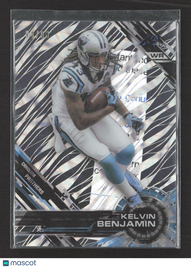 2015 Topps High Tek Kelvin Benjamin #HT-KB Confetti Diffractor /99