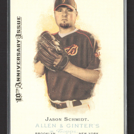 2006 Topps Allen & Ginter Jason Schmidt #171 10th Anniversary Issue