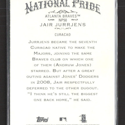 2009 Topps Allen & Ginter Jair Jurrjens #NP50 National Pride