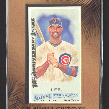2018 Topps Allen & Ginter 10th Anniversary Derrek Lee #160 Issue