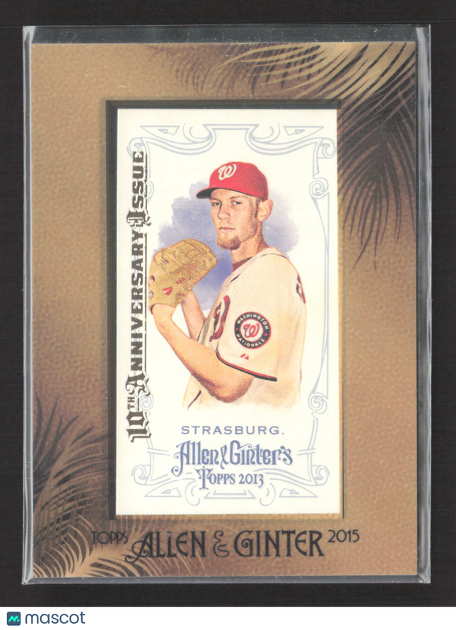 2013 Topps Allen & Ginter Stephen Strasburg #347