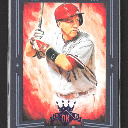 2015 Panini Diamond Kings Todd Frazier #131 Black Border 21/99