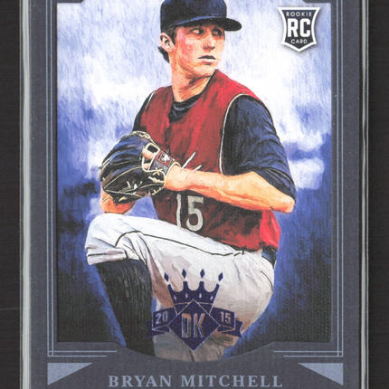 2015 Panini Diamond Kings Bryan Mitchell #190 RC 17/99