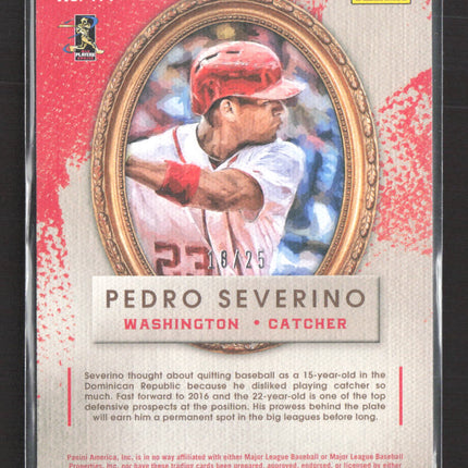 2016 Panini Diamond Kings Pedro Severino #179 Artist's Proof RC /25