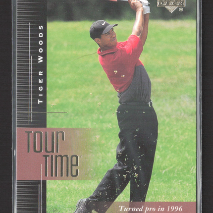 2001 Upper Deck Tour Time Tiger Woods #176