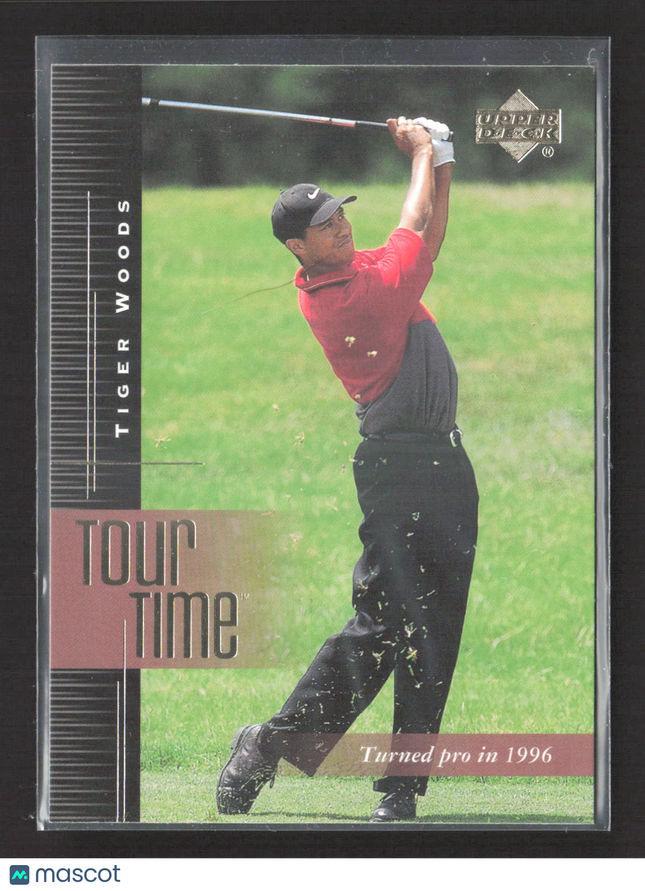 2001 Upper Deck Tour Time Tiger Woods #176