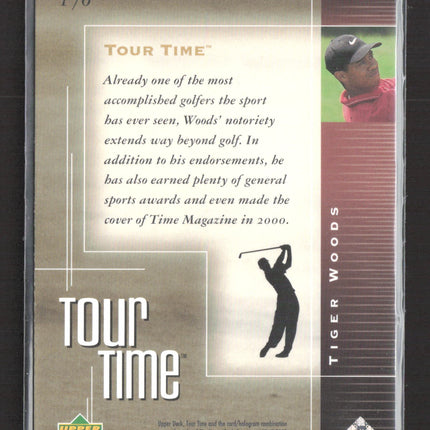2001 Upper Deck Tour Time Tiger Woods #176