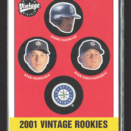 2001 Upper Deck Vintage Ryan Christianson Ichiro Suzuki Ryan Franklin #346