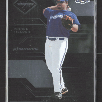 2005 Donruss Leaf Limited Phenoms Prince Fielder #200 83/99