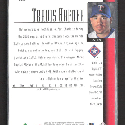 2001 Upper Deck Travis Hafner #286