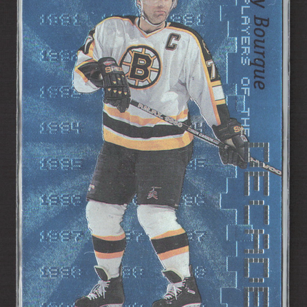 1990 In The Game Players of the Decade Ray Bourque #D-9 /1000