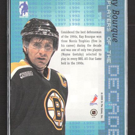 1990 In The Game Players of the Decade Ray Bourque #D-9 /1000