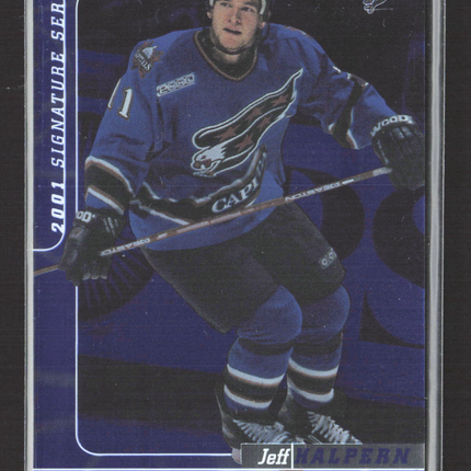 2000 In The Game Signature Series Jeff Halpern #194 /100