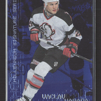 1999 In The Game Millennium Signature Series Vaclav Varada #34 /100